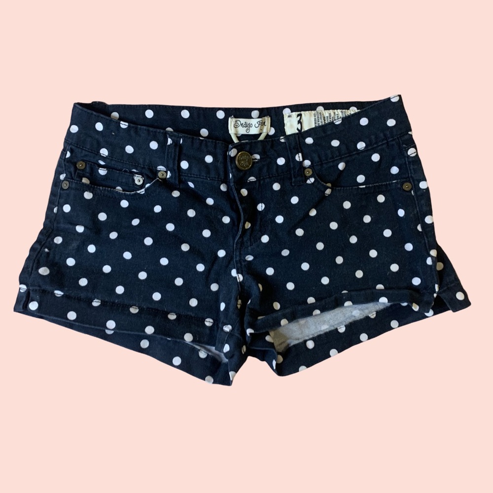 Polka dot shorts